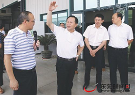 汉中市委书记徐建华勉励cosonic：维持好的势头乘势而上